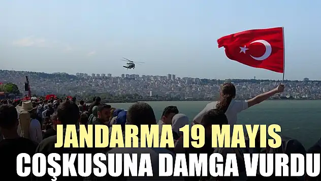 Jandarma 19 Mayıs coşkusuna damga vurdu
