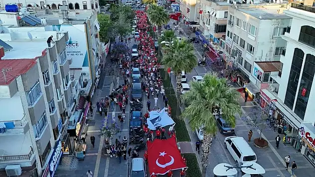 19 Mayıs coşkusu gece saatlerine kadar sürdü