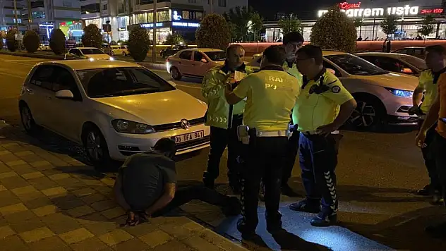 Diyarbakır'da alkollü sürücü dört kilometrelik kovalamaca sonucu yakalandı