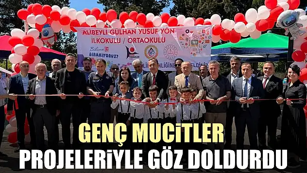 Genç mucitler projeleriyle göz doldurdu