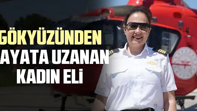 Gökyüzünden hayata uzanan kadın eli