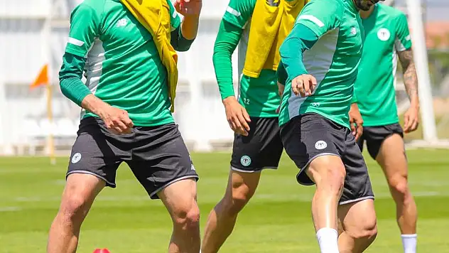 Konyaspor'da Alanyaspor maçı hazırlıkları sürüyor