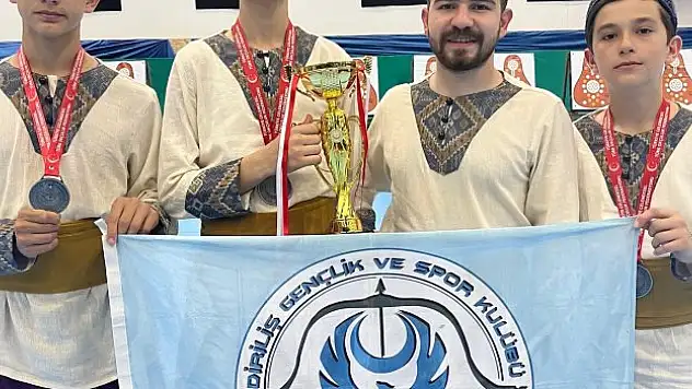 Kütahya Okçuluk Şampiyonası'nda Türkiye ikincisi