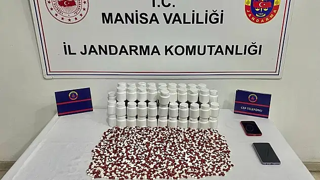 Jandarma ekiplerinden sentetik ecza operasyonu