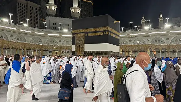 Türk hacı adaylarının 65 bini mübarek topraklara geldi