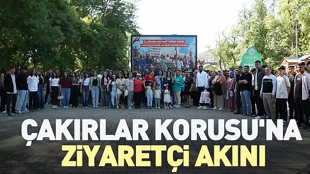 Çakırlar Korusu'na Ziyaretçi Akını