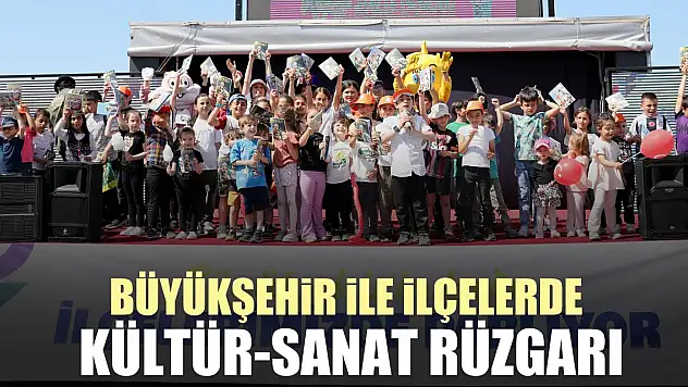 BÜYÜKŞEHİR İLE İLÇELERDE KÜLTÜR-SANAT RÜZGARI