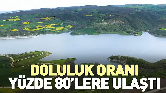 Doluluk oranı yüzde 80'lere ulaştı