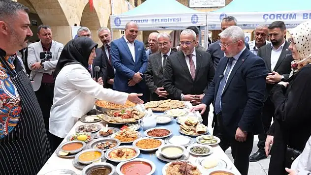 Çorum'da 'Türk Mutfağı Haftası'