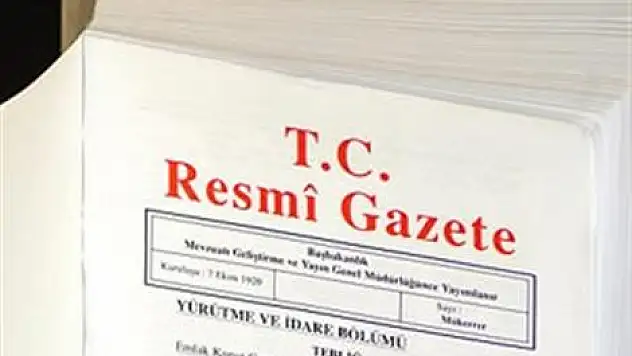 Üç kanun yürürlüğe girdi