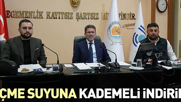 İçme Suyuna Kademeli İndirim