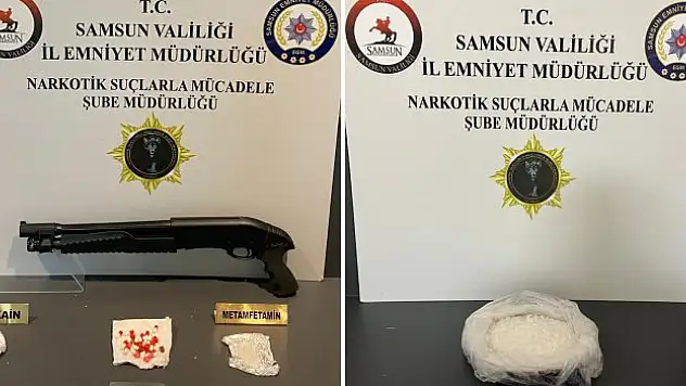 Samsun'da uyuşturucu operasyonu