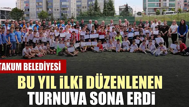 Bu yıl ilki düzenlenen turnuva sona erdi