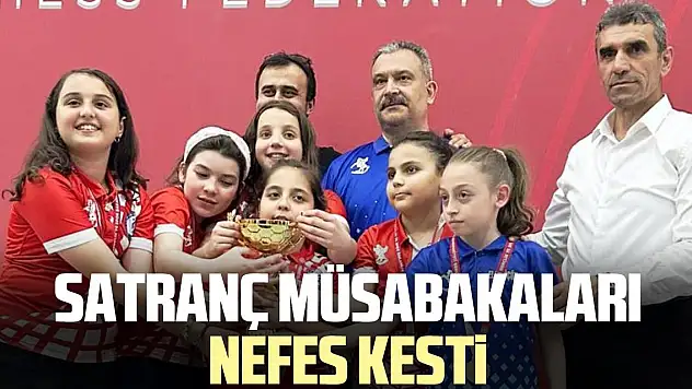 Satranç müsabakaları nefes kesti