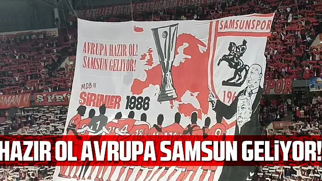 Açılan pankart ve kareografi bol alkış aldı