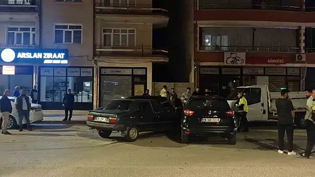 Çorumda kaza:1 yaralı