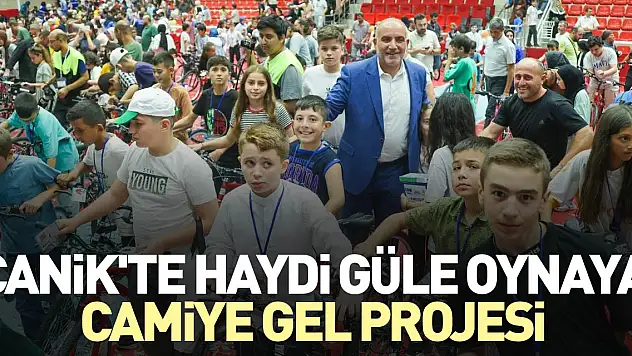 Canik'te Haydi Güle Oynaya Camiye Gel Projesi