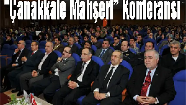 'Çanakkale Mahşeri' Konferansı