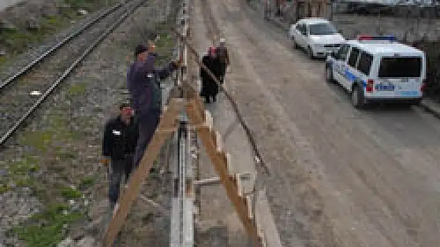 Demiryolunda ki Merdivenler söküldü