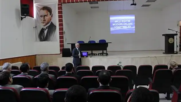 Okul İdarecilerine Sivil Savunma semineri