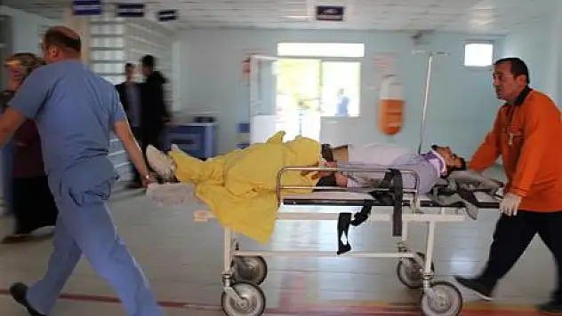 SAMSUN'DA TRAFİK KAZASI: 1 YARALI