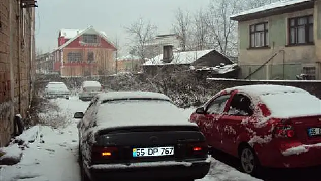 Sonunda kar yağdı…