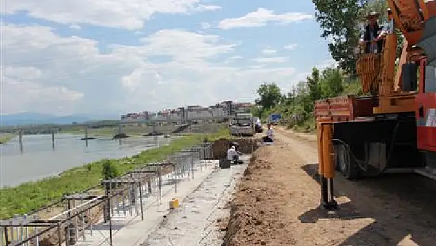 TOKİ' yolunun Manzarası Değişiyor