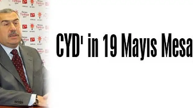 CYD' in 19 Mayıs Mesajı