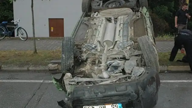 Çarşamba'da trafik kazası 1 ölü, 5 yaralı