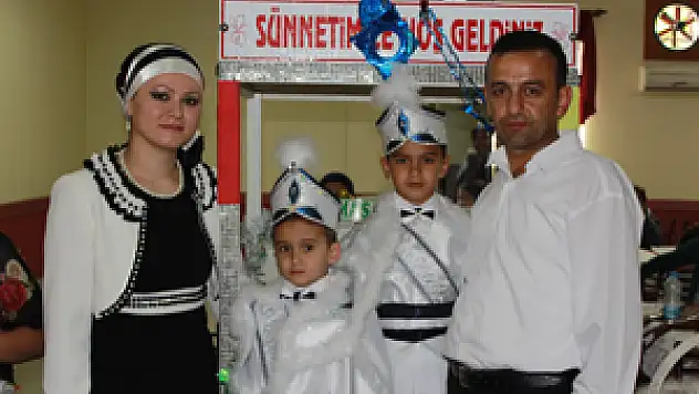 Tüysüzoğlu ailesinin Çocukları erkekliğe Adım attı