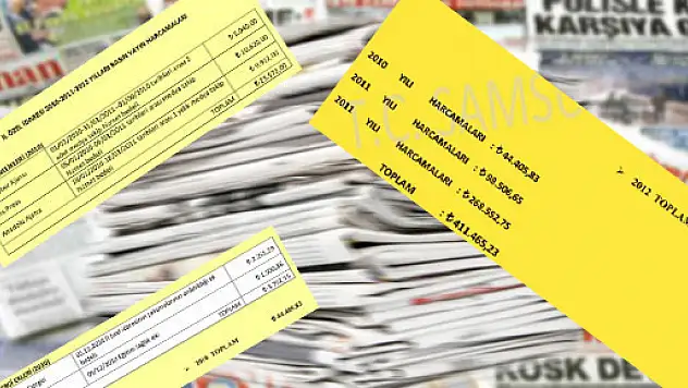 Köyler Asfalt bulamıyor gazetelere binlerce lira ödeniyor