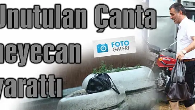 Unutulan Çanta heyecan yarattı