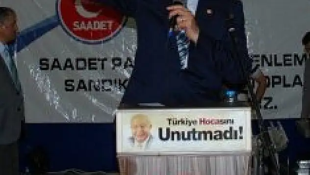 Sp Genel Başkanı Kamalak'tan Terör Yorumu