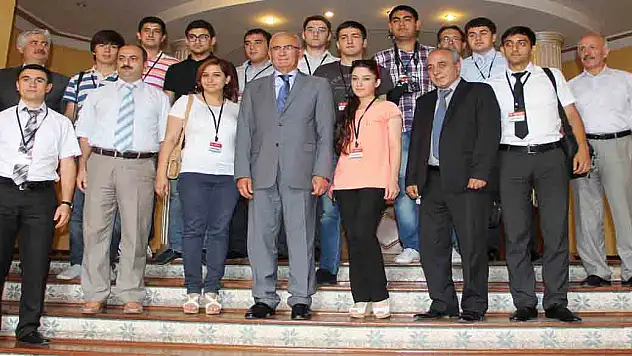 Azerbaycan'lı öğrenciler Samsun'da staj görüyor