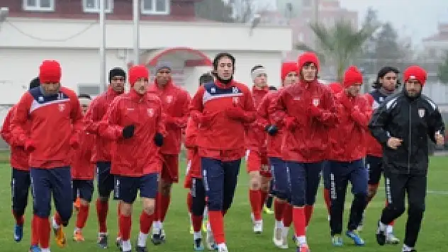 Samsunspor, sıkı çalışıyor
