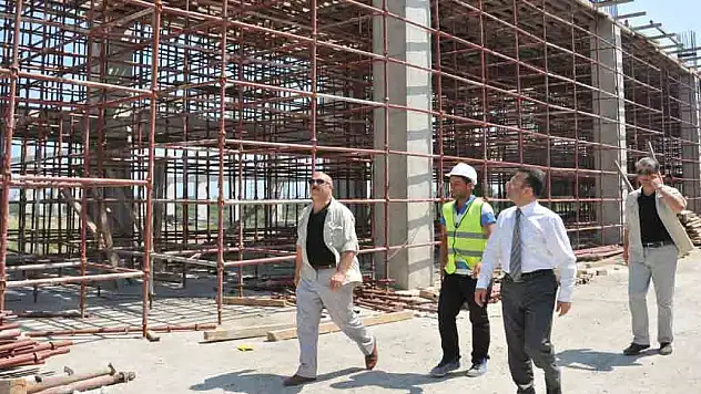 FUAR VE KONGRE MERKEZİ İNŞAATI HIZLA İLERLİYOR