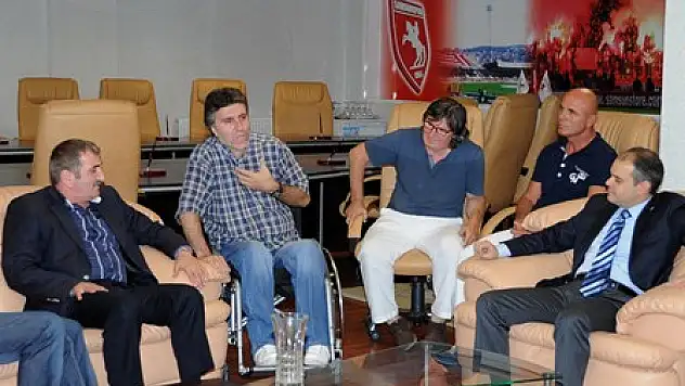 KILIÇ VE KÖKTAŞ'TAN SAMSUNSPOR'A ZİYARET