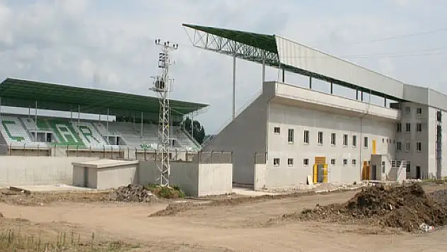 Stadyum inşasında sona gelindi