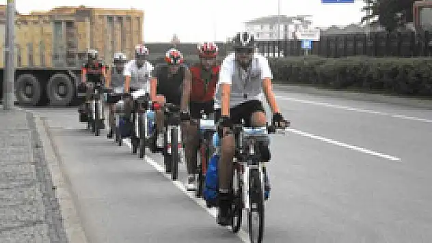 Samsunlu Gençler 850 KM Pedalladı