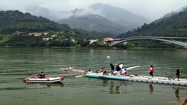 Ayvacık'ta Kano Yarışları