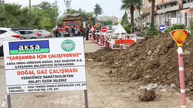 Aralıkta Çarşamba Doğalgazına kavuşuyor