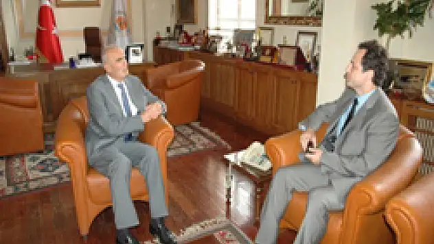 SDOB Yeni Müdür'ü Başkan Yılmaz'ı Ziyaret Etti