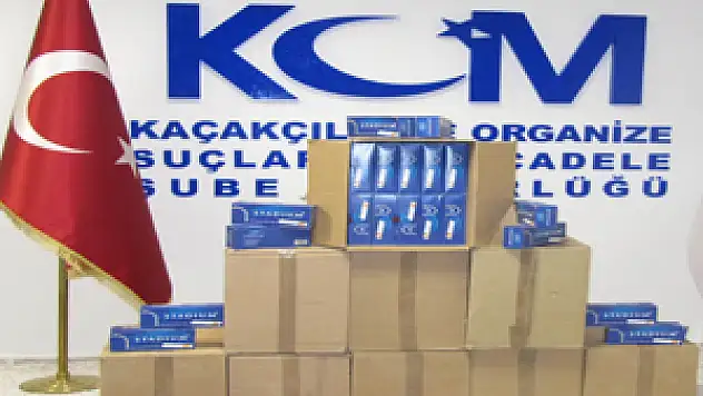 Samsun'da 90 Bin Adet Makaron Ele Geçti