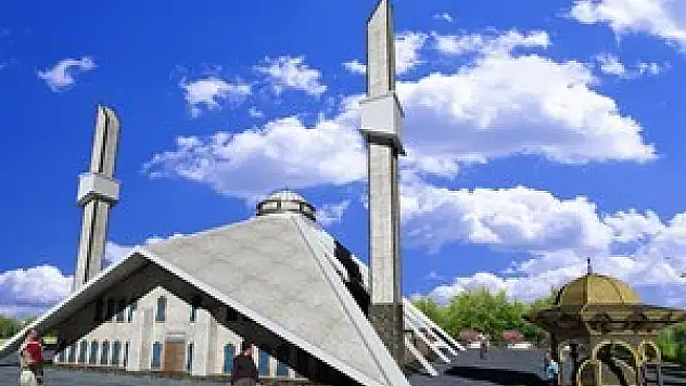 Canik'e 3 Bin Kişilik Cami