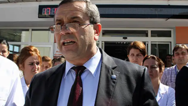 Hastanede Saldırıya Tepki