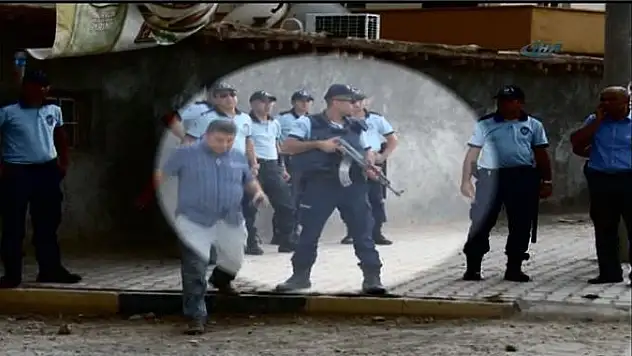 İşte bu bölgeye düştü