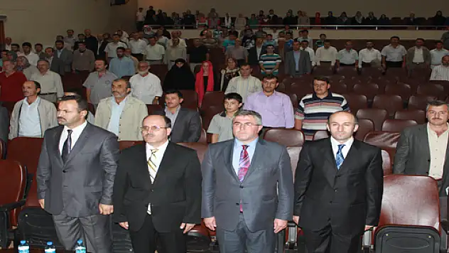 Prof. Dr. Mustafa Ağırman Çarşamba'da söyleşi yaptı