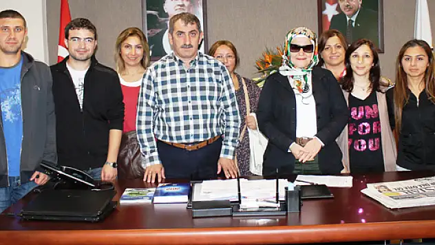 Altı Nokta Körler Derneği'nden Başkan Köktaş'a ziyaret