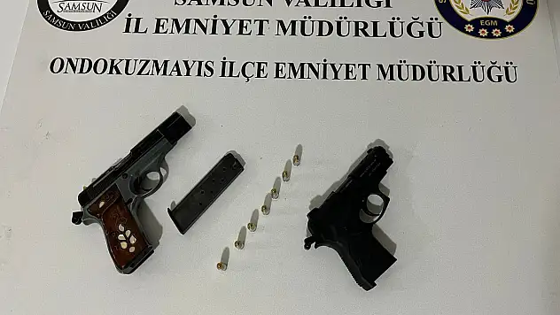 19 Mayıs'ta Ruhsatsız Silahlar Ele Geçirildi