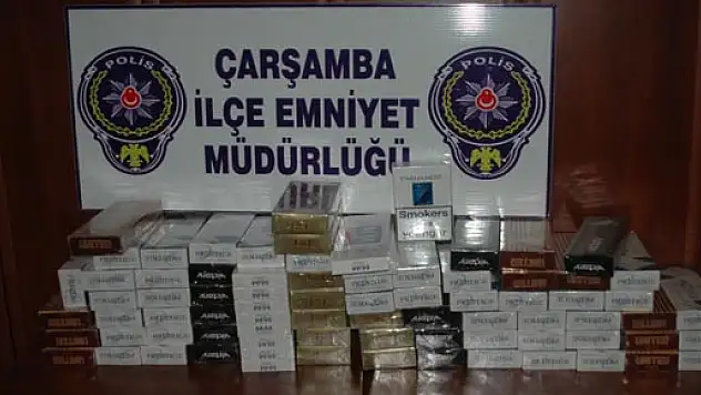 Tırda kaçak sigara bulundu